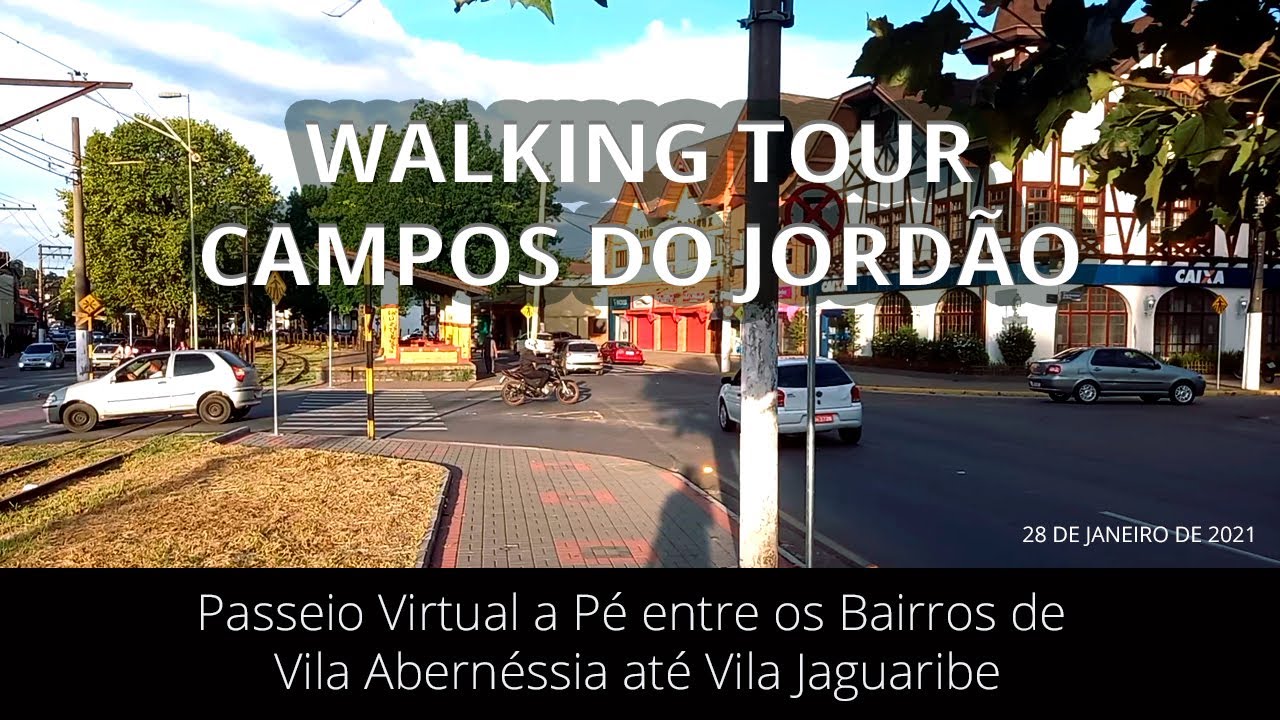 WALKING TOUR CAMPOS DO JORDÃO – DE ABERNÉSSIA A JAGUARIBE