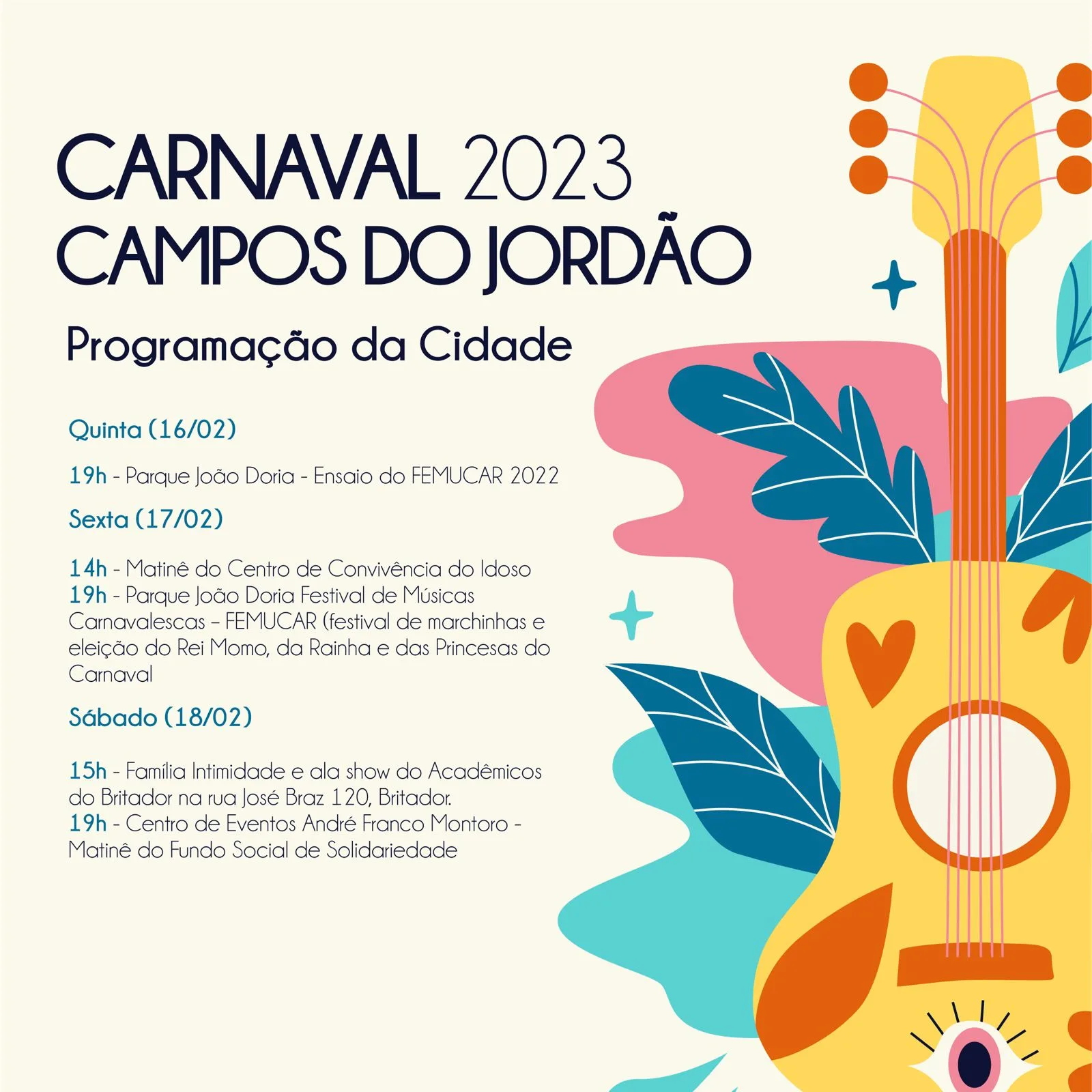 Carnaval em Itu terá cinco dias de festa com atrações musicais; confira a  programação completa, 2023