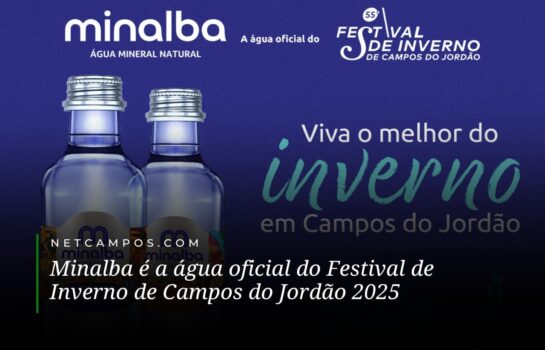 Minalba é a água oficial do Festival de Inverno de Campos do Jordão 2025