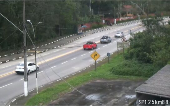 Obras provocam interdição total da estrada de Ubatuba