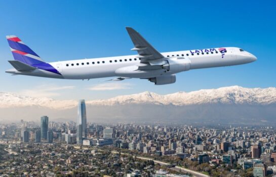 EMBRAER fecha venda de 74 aeronaves para a LATAM