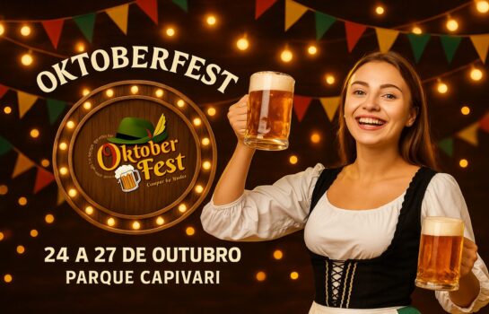 Campos do Jordão dá início à Oktoberfest 2025 neste fim de semana, de 24 a 27 de outubro