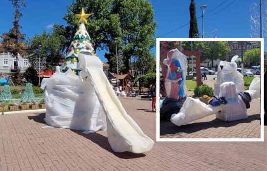 Começa a montagem da decoração do Natal dos Sonhos 2025