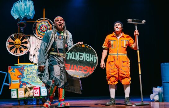 Espetáculo Reciclown Circus celebra cinco anos com apresentação gratuita em Campos do Jordão