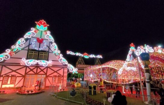 Já é Natal em Campos do Jordão