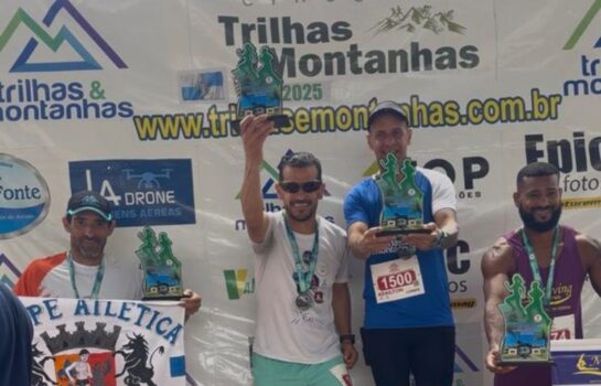 Atleta de Campos do Jordão, pastor e professor de teologia conquista pódio na etapa de Natividade da Serra do Circuito Trilhas & Montanhas 2025