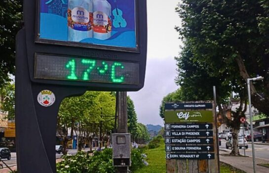 Frente Fria e Chuvas Fortes: Como Fica o Tempo em Campos do Jordão e Região de 17 a 23 de Novembro