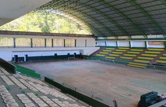 Nova cobertura do ginásio esportivo será entregue em 2026