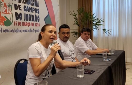 Atletas olímpicos participam do lançamento oficial da 1ª Meia Maratona Internacional de Campos do Jordão